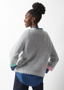 COZY SWEATER-Jackets & Sweaters-ZAKET & PLOVER-Coriander