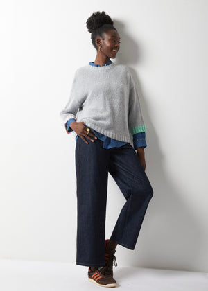 COZY SWEATER-Jackets & Sweaters-ZAKET & PLOVER-Coriander