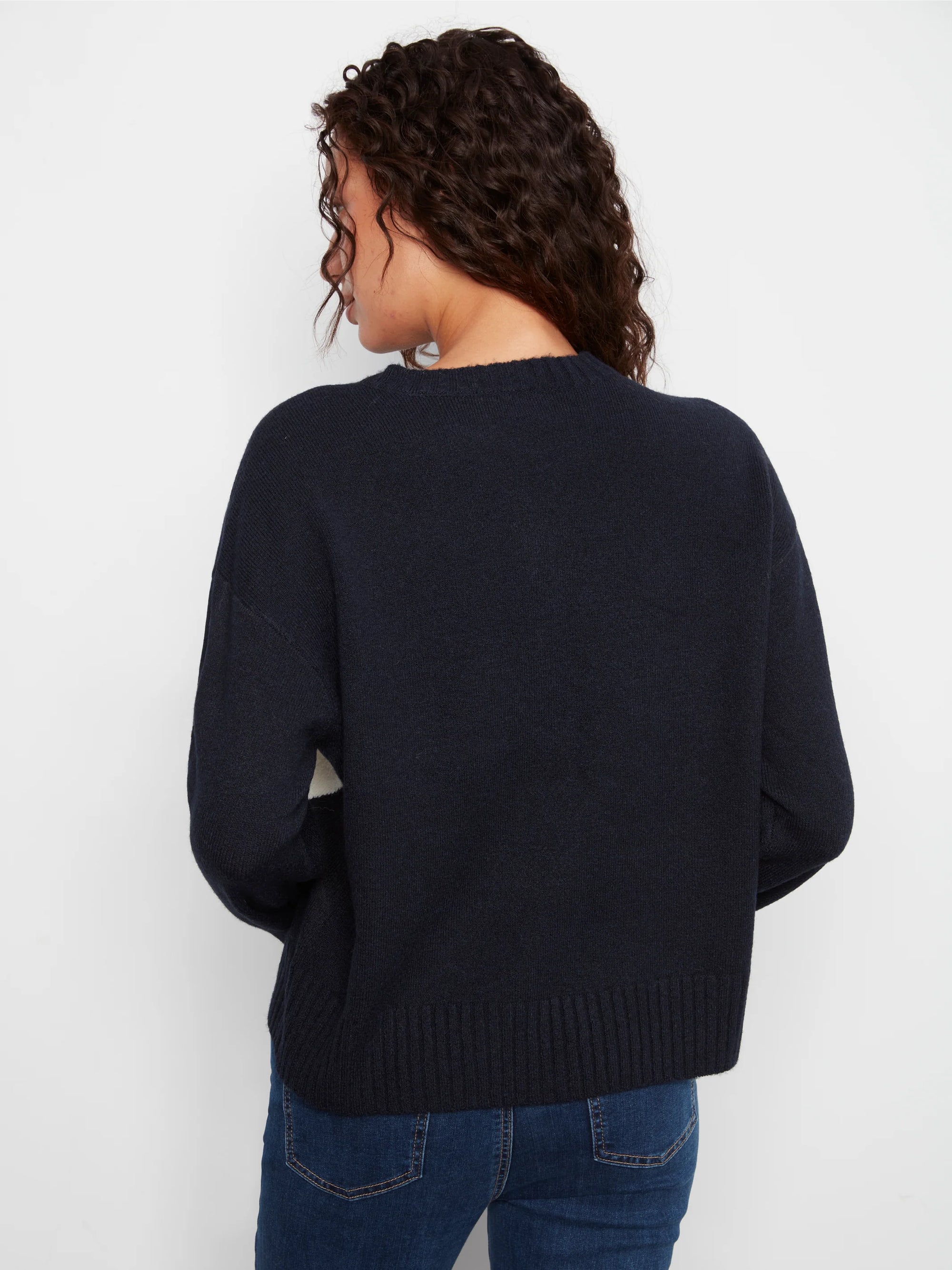 CREW NECK SWEATER | ARGYLE