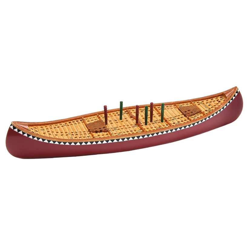 CRIBBAGE BOARD | CANOE-Uncategorised-OUTSIDE INSIDE GIFTS-Coriander