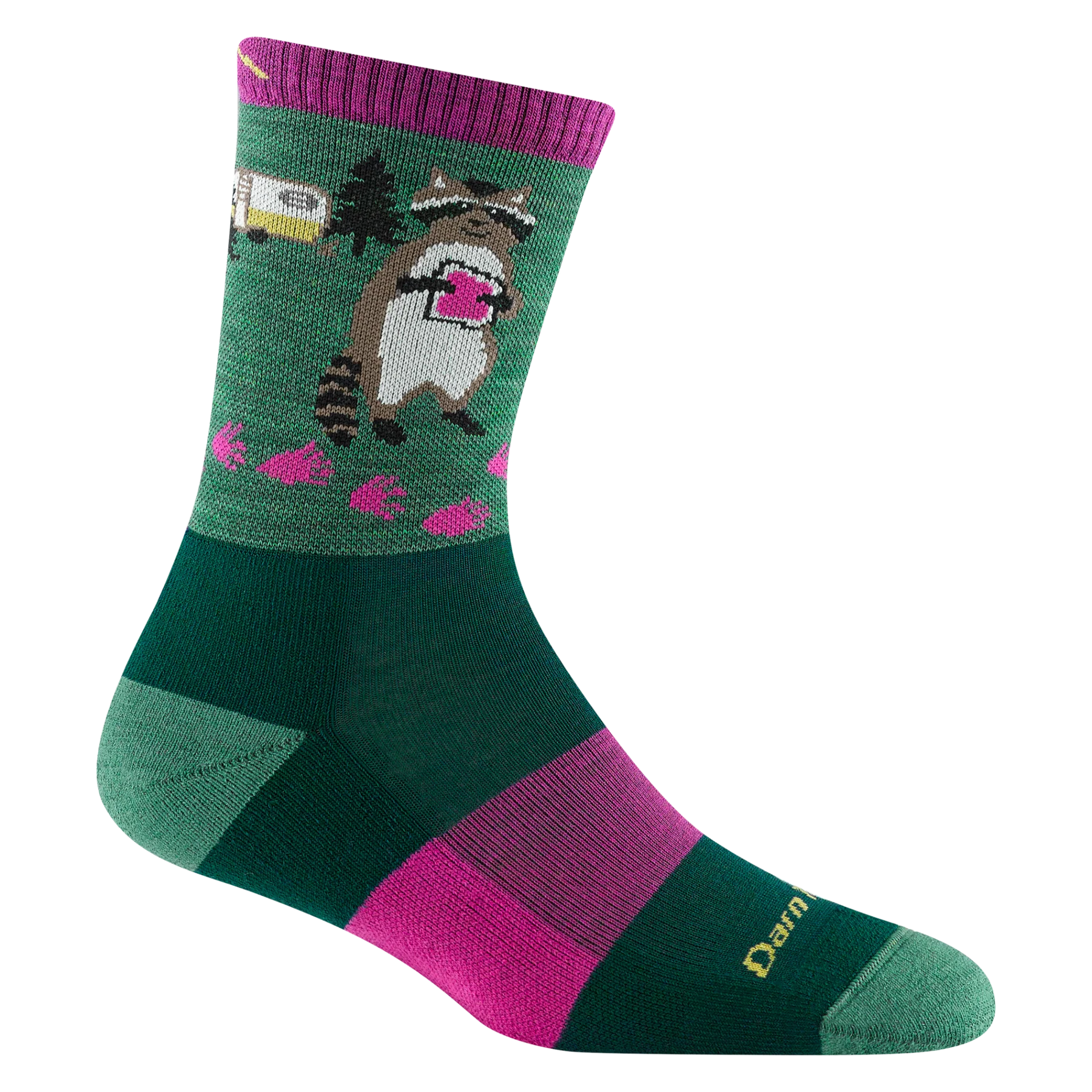 CRITTER CLUB WOMEN'S CUSHIONED HIKING SOCKS-socks-DARN TOUGH-MEDIUM-MOSS-Coriander