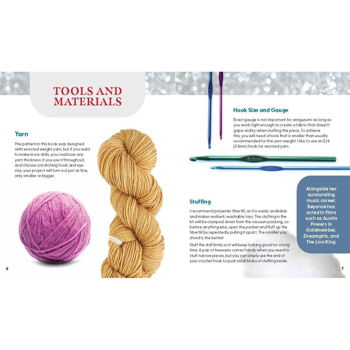 CROCHET KIT | UNOFFICIAL BEYONCE-Books & Stationery-HACHETTE BOOK GROUP-Coriander
