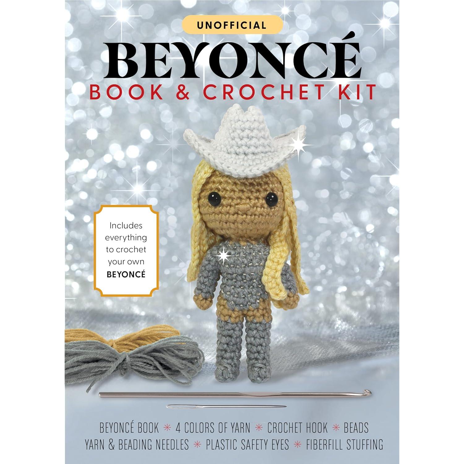 CROCHET KIT | UNOFFICIAL BEYONCE-Books & Stationery-HACHETTE BOOK GROUP-Coriander