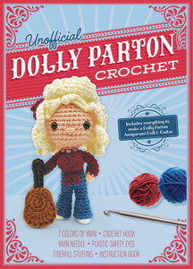 CROCHET KIT | UNOFFICIAL DOLLY PARTON-Books & Stationery-HACHETTE BOOK GROUP-Coriander