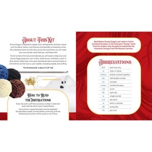 CROCHET KIT | UNOFFICIAL SNOOP DOGG-Books & Stationery-HACHETTE BOOK GROUP-Coriander