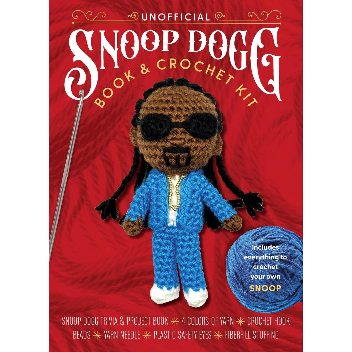CROCHET KIT | UNOFFICIAL SNOOP DOGG-Books & Stationery-HACHETTE BOOK GROUP-Coriander