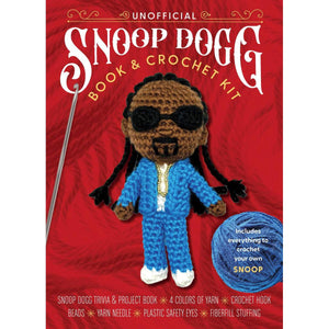 CROCHET KIT | UNOFFICIAL SNOOP DOGG-Books & Stationery-HACHETTE BOOK GROUP-Coriander