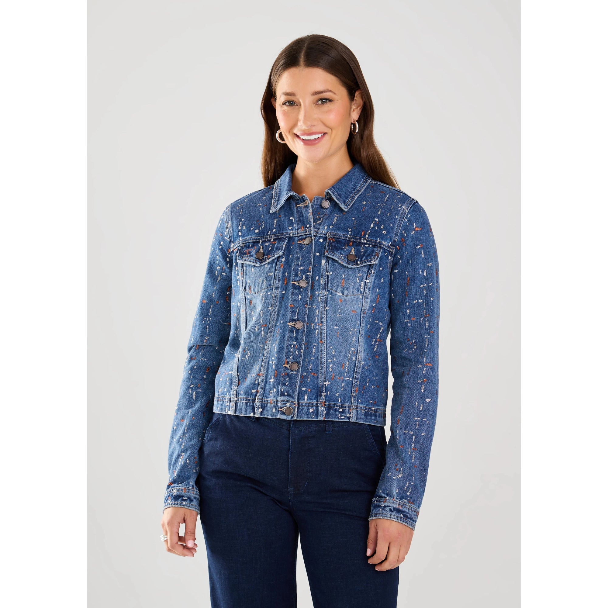 CROP DENIM JACKET-Jackets & Sweaters-FRENCH DRESSING JEANS-SMALL-MEDIUM WASH-Coriander