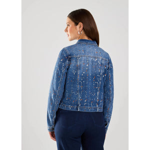 CROP DENIM JACKET-Jackets & Sweaters-FRENCH DRESSING JEANS-Coriander