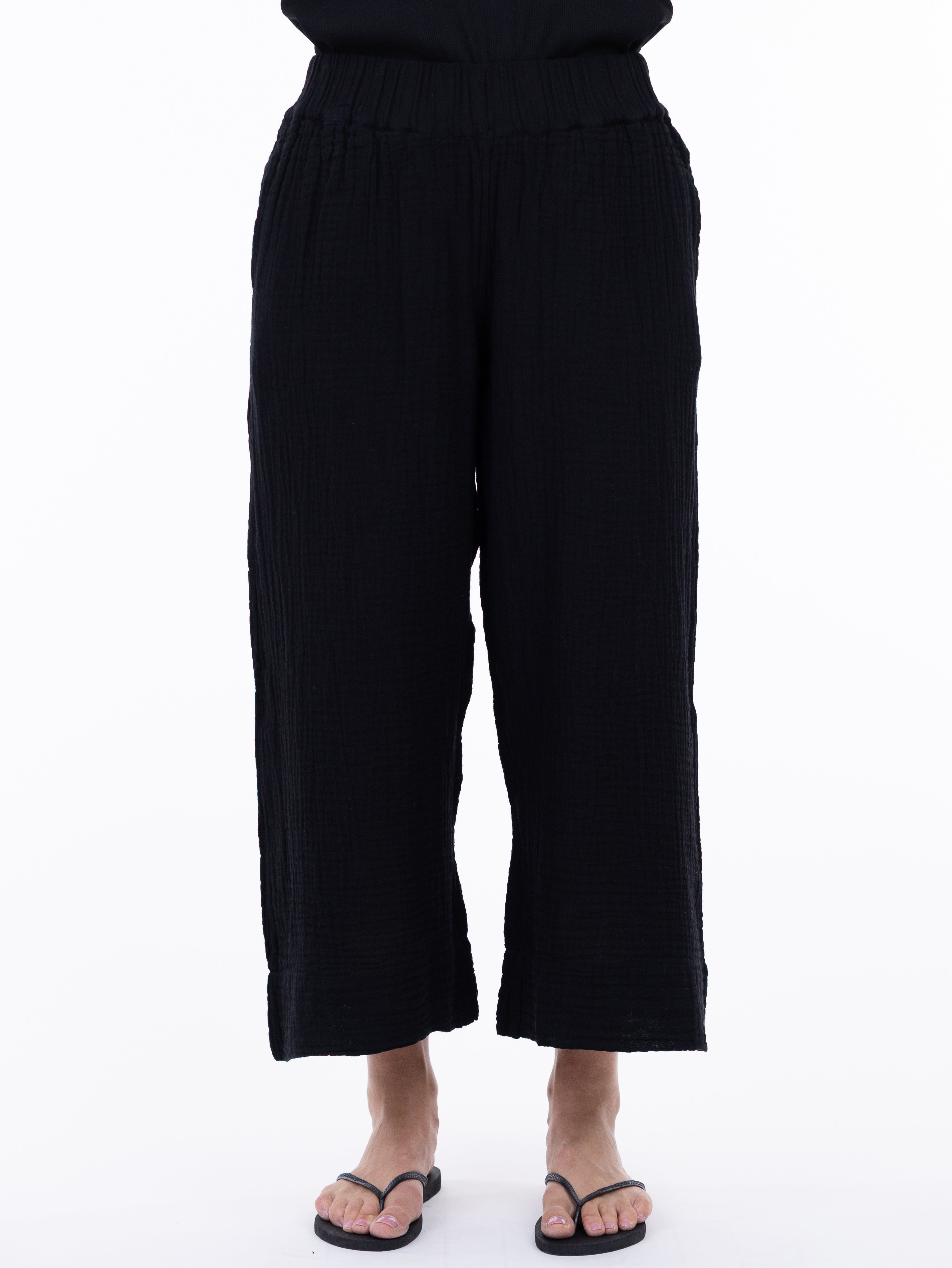CROP PANT | REYANA-Bottom-SHANNON PASSERO STORE-Coriander