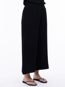 CROP PANT | REYANA-Bottom-SHANNON PASSERO STORE-SMALL-BLACK-Coriander