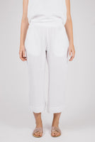 CROP PANT | REYANA-Bottom-SHANNON PASSERO STORE-SMALL-WHITE-Coriander