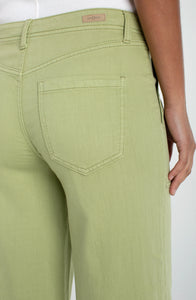 CROP PANT | UTILITY WIDE LEG-Bottom-LIVERPOOL-Coriander