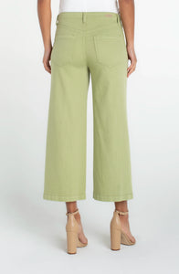 CROP PANT | UTILITY WIDE LEG-Bottom-LIVERPOOL-Coriander