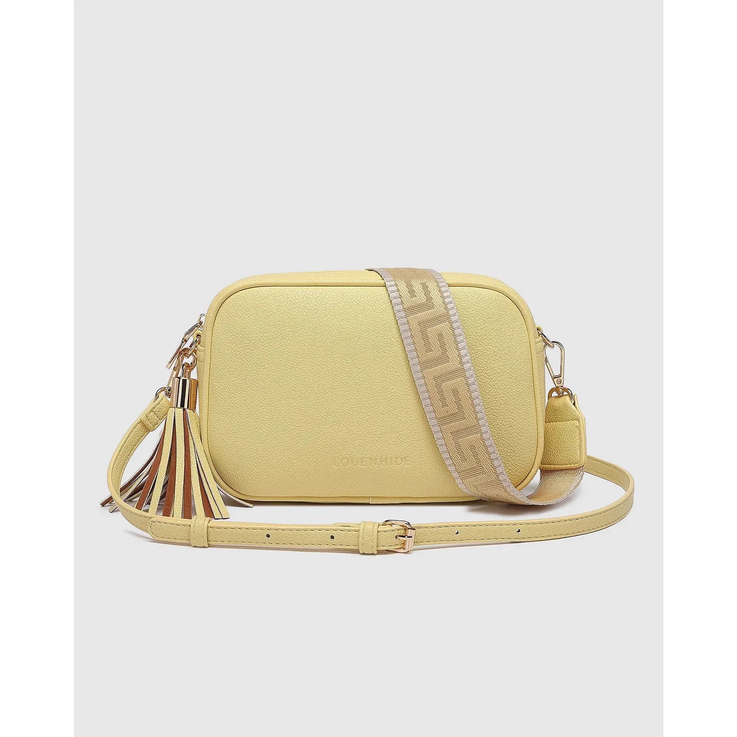CROSSBODY BAG | JACINTA GIA-Bags & Wallets-LOUENHIDE-LEMON-Coriander