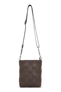 CROSSBODY BAG | SMALL BRAIDED SQUARED-Bags & Wallets-ILSE JACOBSEN-Coriander