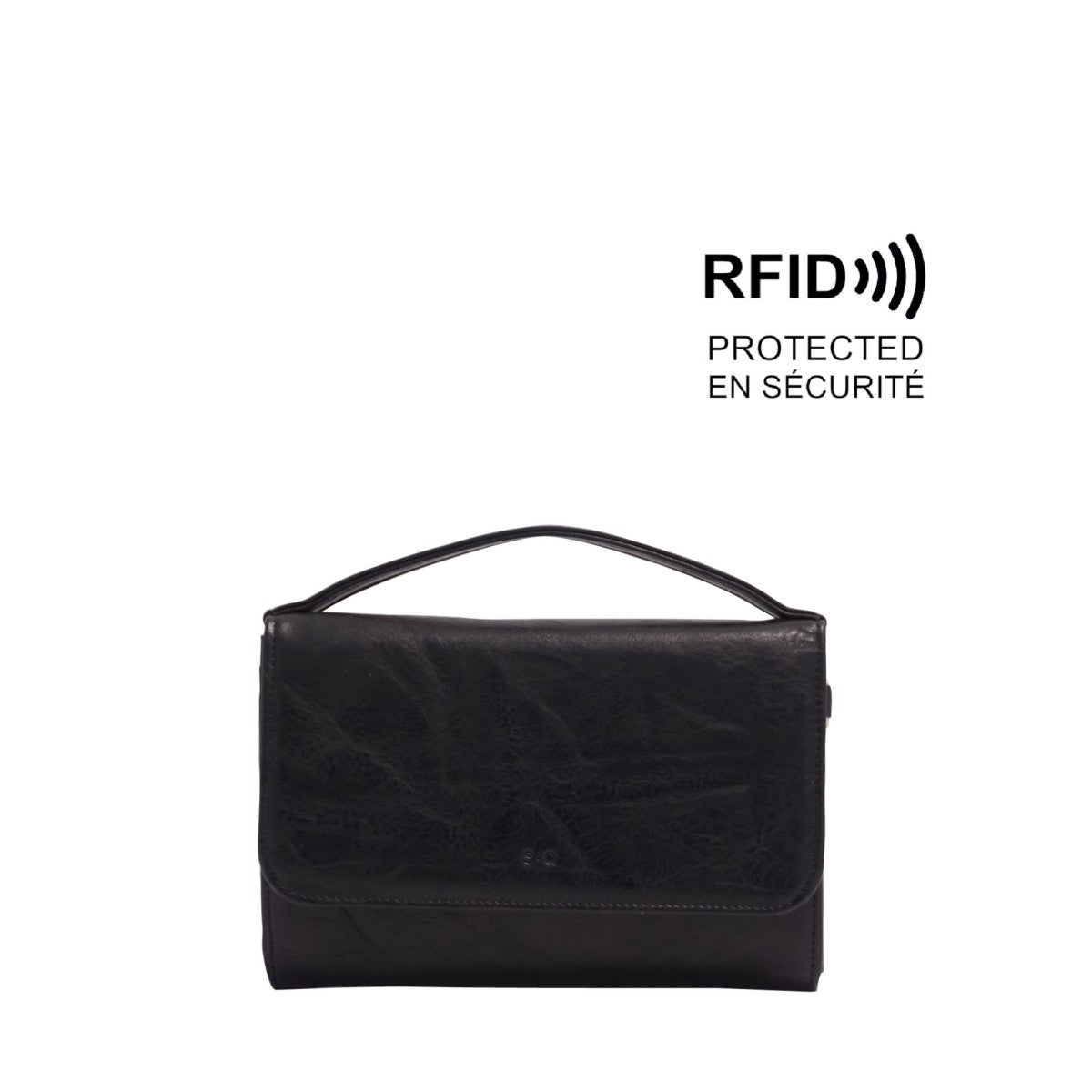 CROSSBODY WALLET | JANELLE-Bags & Wallets-S-Q-BLACK-Coriander