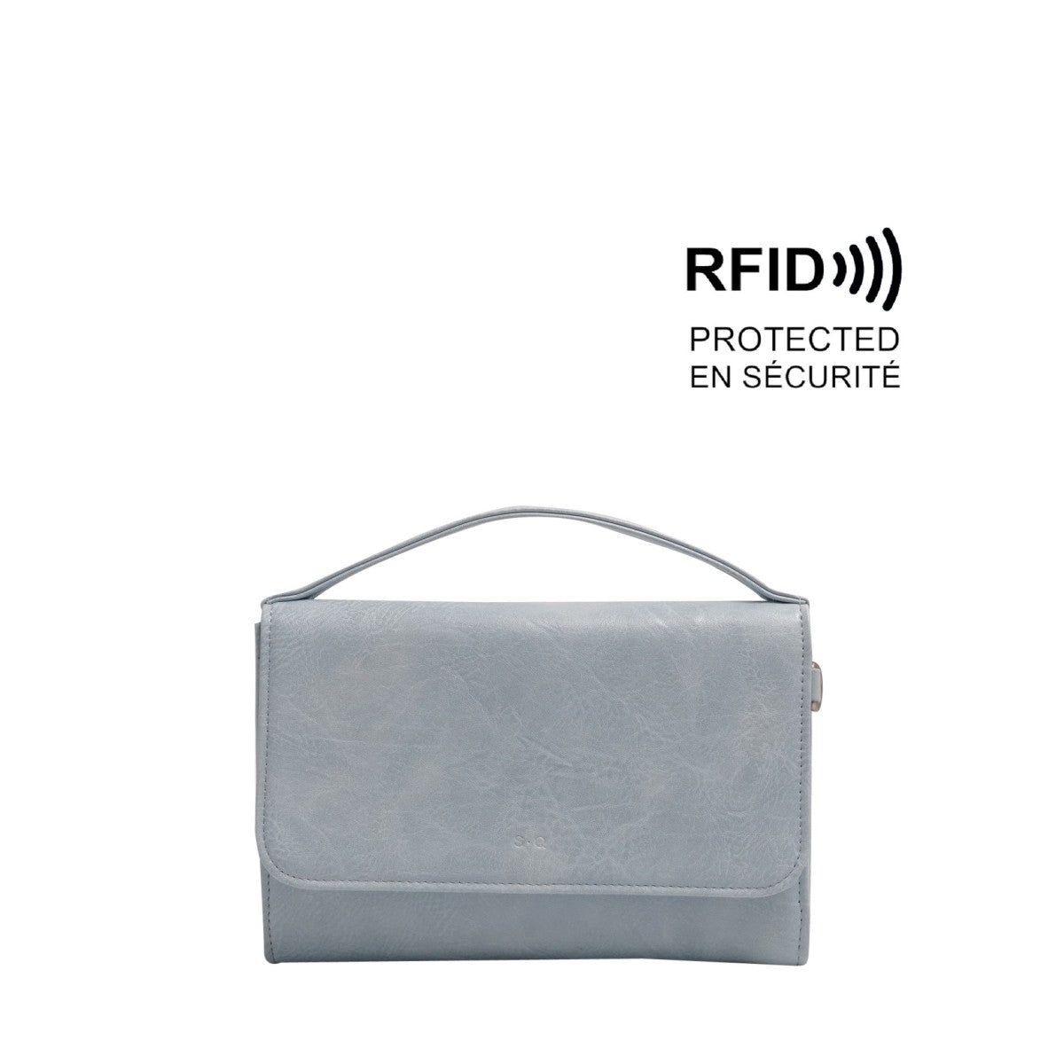 CROSSBODY WALLET | JANELLE-Bags & Wallets-S-Q-BLUE-Coriander
