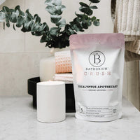 CRUSH BATH SOAK 600G | EUCALYPTUS APOTHECARY-Lotions & Potions-BATHORIUM-Coriander
