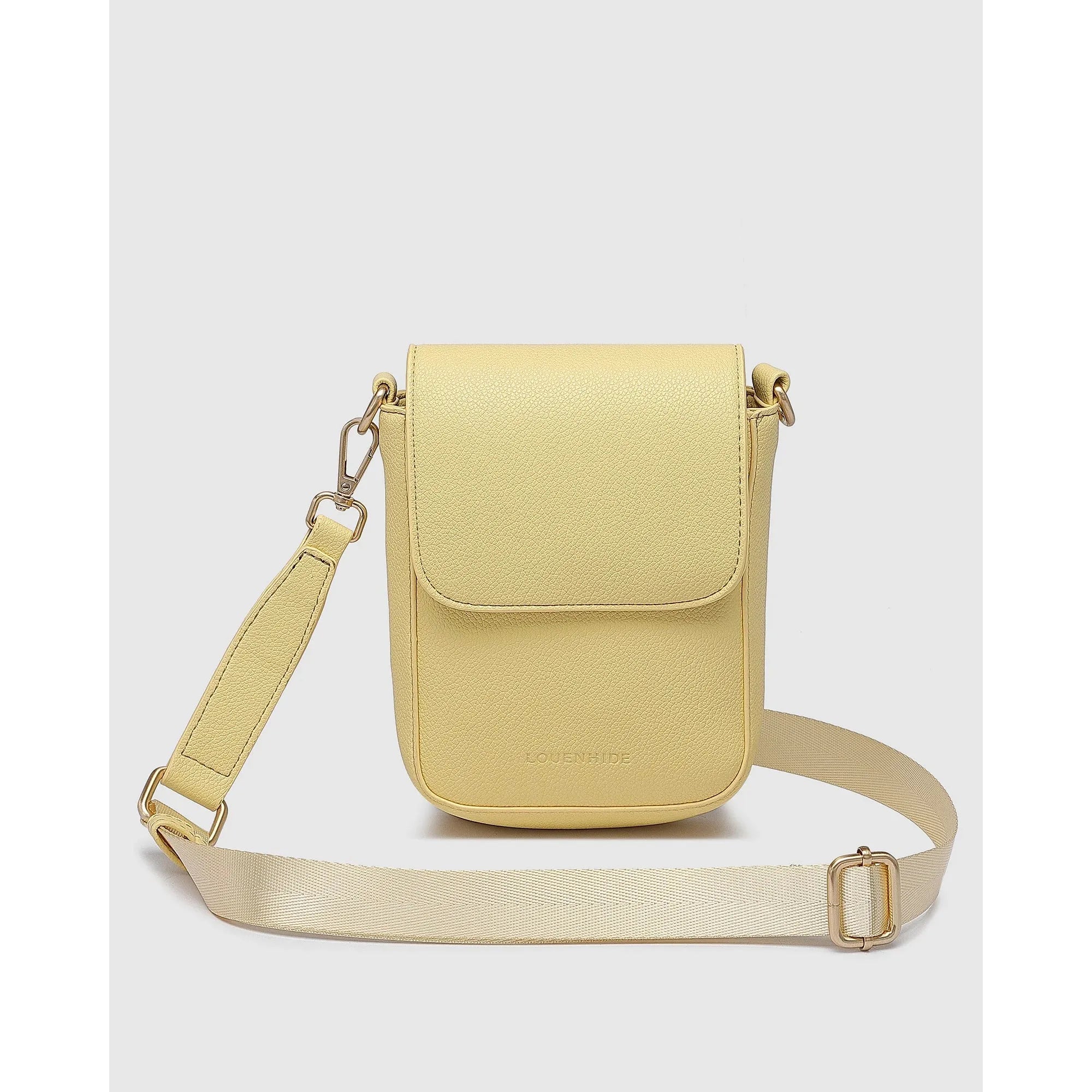 CUBA PHONE BAG-Bags & Wallets-LOUENHIDE-LEMON-Coriander