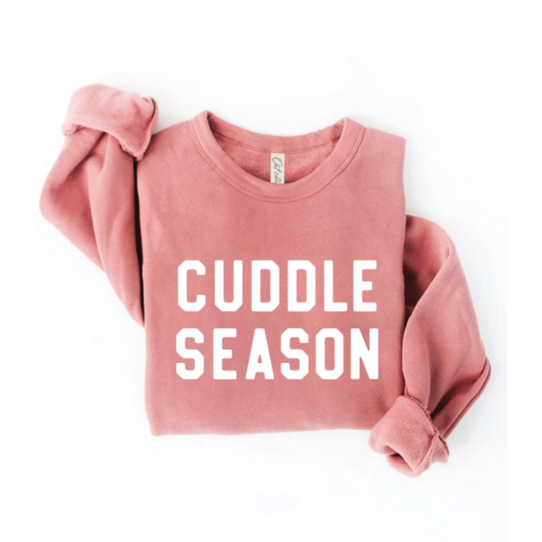 CUDDLE SEASON SWEATSHIRT-Tops-OAT COLLECTIVE-SMALL-MAUVE-Coriander