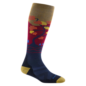 CUSHION SOCK | ENCHANTED OVER THE CALF MIDWEIGHT-Socks-DARN TOUGH-MEDIUM-AUTUMN-Coriander