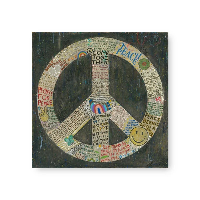 ART TILE COLLECTION 6X6 | CHOOSE PEACE-Home-SUGARBOO-Coriander