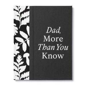 DAD, MORE THAN YOU KNOW-Books & Stationery-COMPENDIUM-Coriander