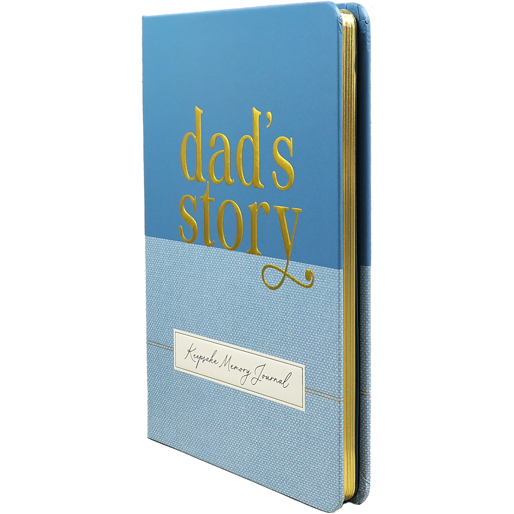 DAD'S STORY | KEEPSAKE MEMORY JOURNAL-Books & Stationery-PETER PAUPER PRESS-Coriander