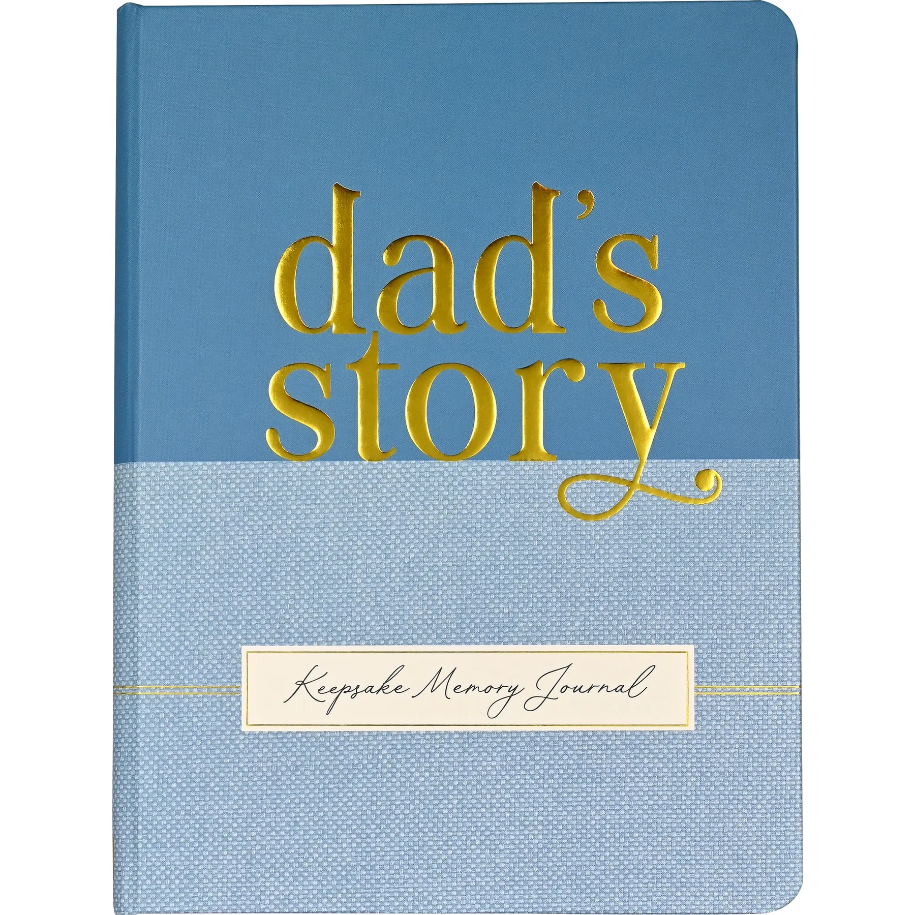 DAD'S STORY | KEEPSAKE MEMORY JOURNAL-Books & Stationery-PETER PAUPER PRESS-Coriander