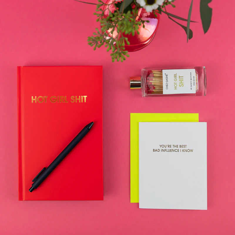 DAILY JOURNAL | HOT GIRL SH*T-Books & Stationery-CHEZ GAGNE-Coriander