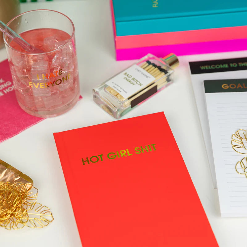 DAILY JOURNAL | HOT GIRL SH*T-Books & Stationery-CHEZ GAGNE-Coriander