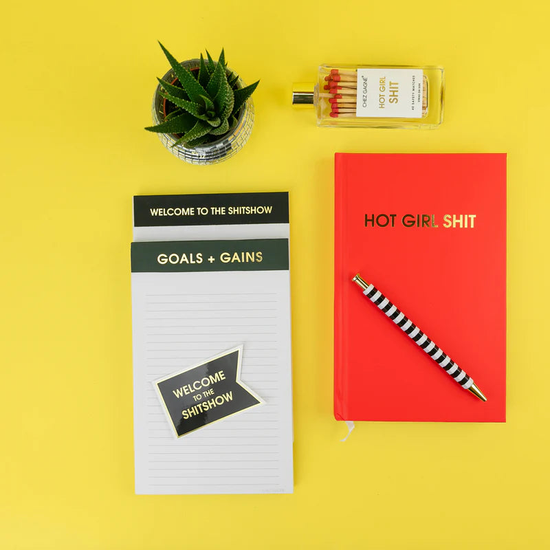 DAILY JOURNAL | HOT GIRL SH*T-Books & Stationery-CHEZ GAGNE-Coriander