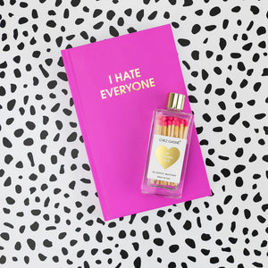 DAILY JOURNAL | I HATE EVERYONE-Books & Stationery-CHEZ GAGNE-Coriander