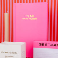 DAILY JOURNAL | IT'S ME, I'M THE PROBLEM-Books & Stationery-CHEZ GAGNE-Coriander