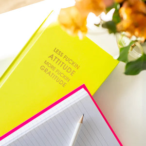 DAILY JOURNAL | LESS ATTITUDE, MORE GRATITUDE-Books & Stationery-CHEZ GAGNE-Coriander