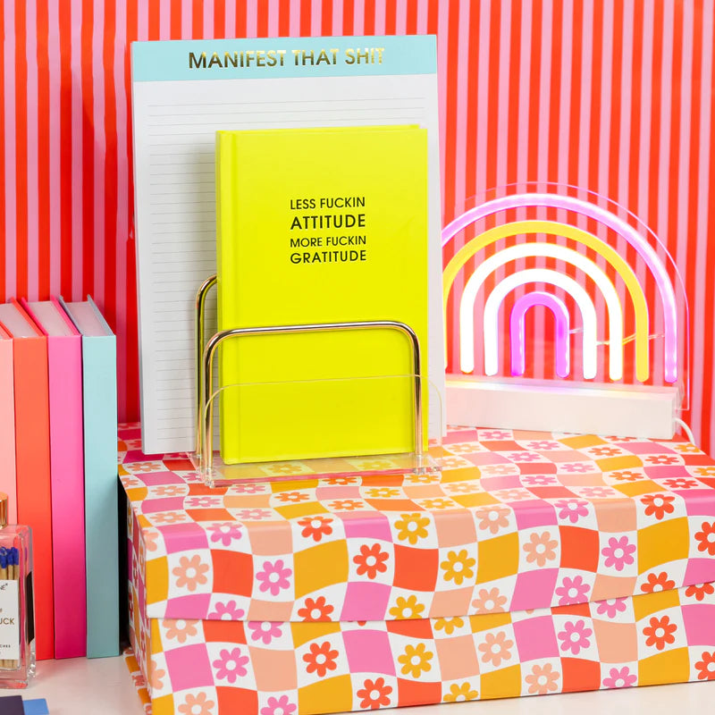 DAILY JOURNAL | LESS ATTITUDE, MORE GRATITUDE-Books & Stationery-CHEZ GAGNE-Coriander