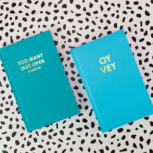 DAILY JOURNAL | TOO MANY TABS OPEN-Books & Stationery-CHEZ GAGNE-Coriander