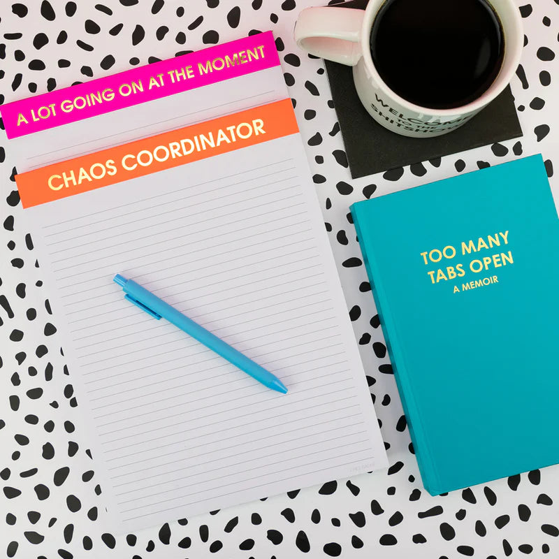 DAILY JOURNAL | TOO MANY TABS OPEN-Books & Stationery-CHEZ GAGNE-Coriander
