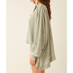 DAISY SWEATSHIRT-Tops-FREE PEOPLE-Coriander