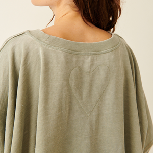 DAISY SWEATSHIRT-Tops-FREE PEOPLE-Coriander