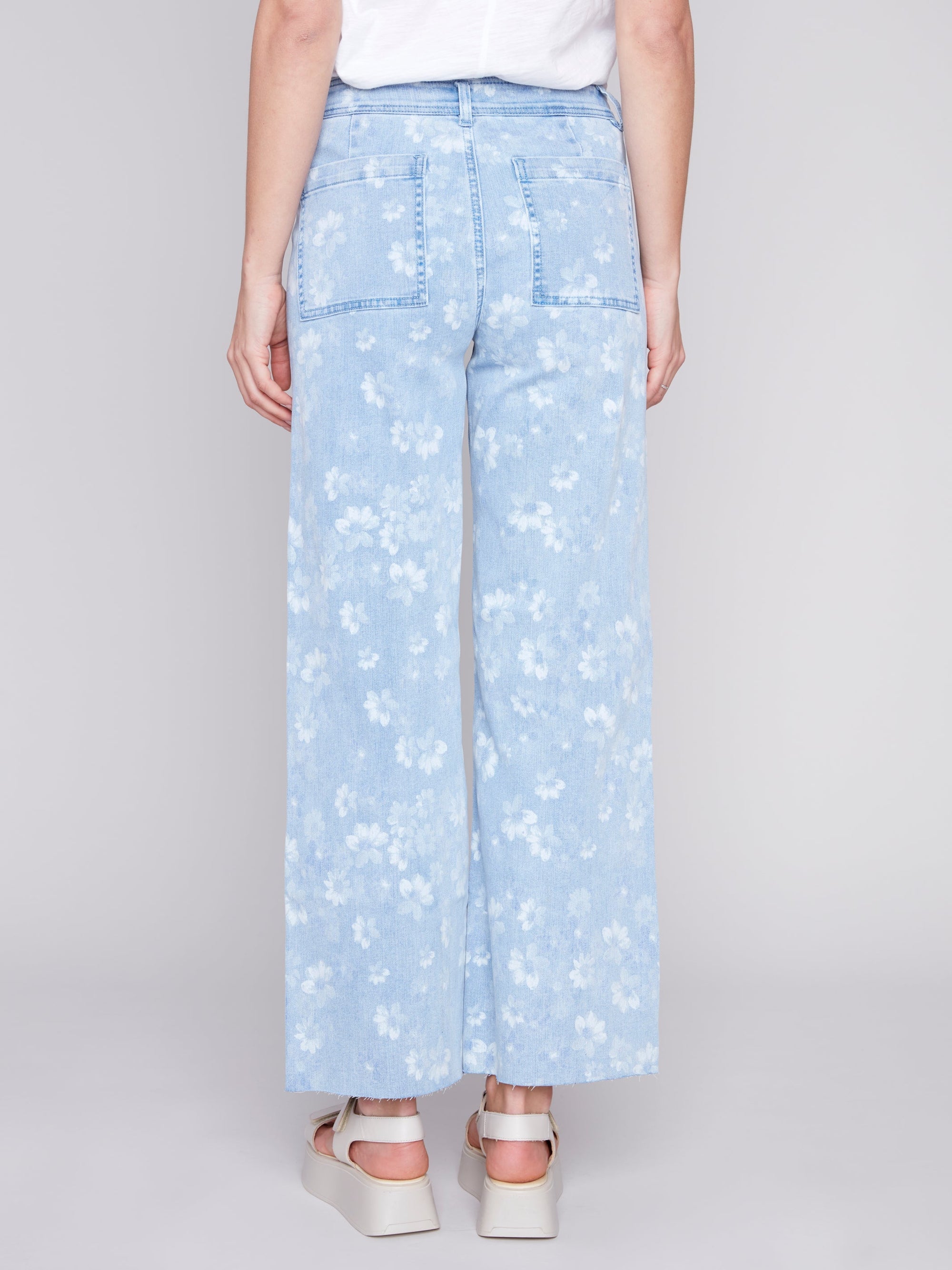 DAISY WIDE LEG PANT-Bottoms-CHARLIE B-Coriander