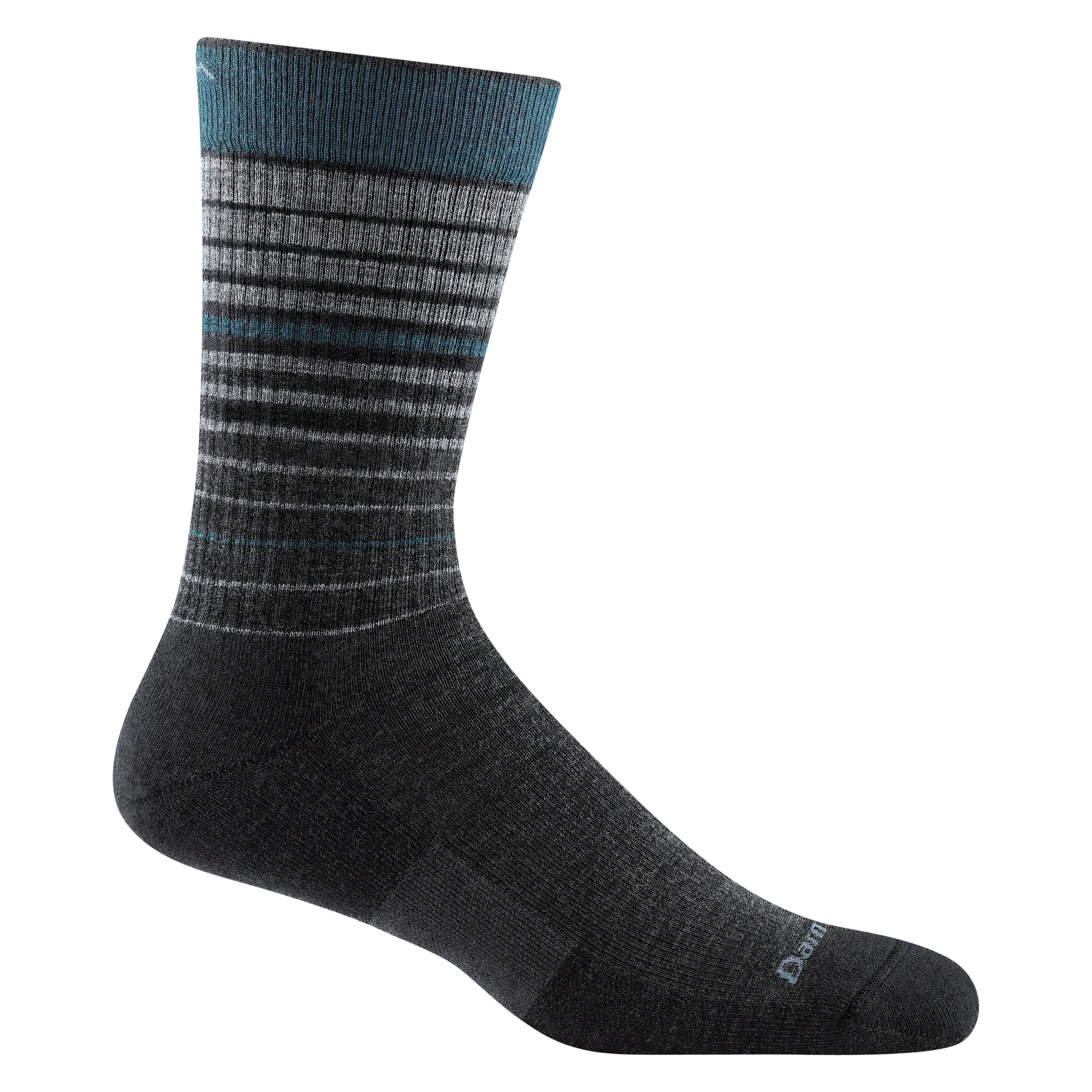 DARN TOUGH MEN'S SOCKS FREQUENCY-Socks-DARN TOUGH-MEDIUM-CHAR-Coriander