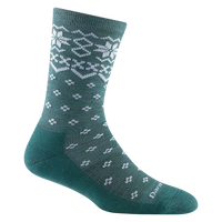 DARN TOUGH SHETLAND SOCKS-Socks-DARN TOUGH-SMALL-TEAL-Coriander