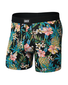 DAYTRIPPER BOXER BRIEF | PINEAPPLE FIELD-BLACK-Intimates-SAXX-Coriander