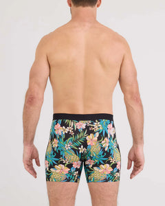 DAYTRIPPER BOXER BRIEF | PINEAPPLE FIELD-BLACK-Intimates-SAXX-Coriander