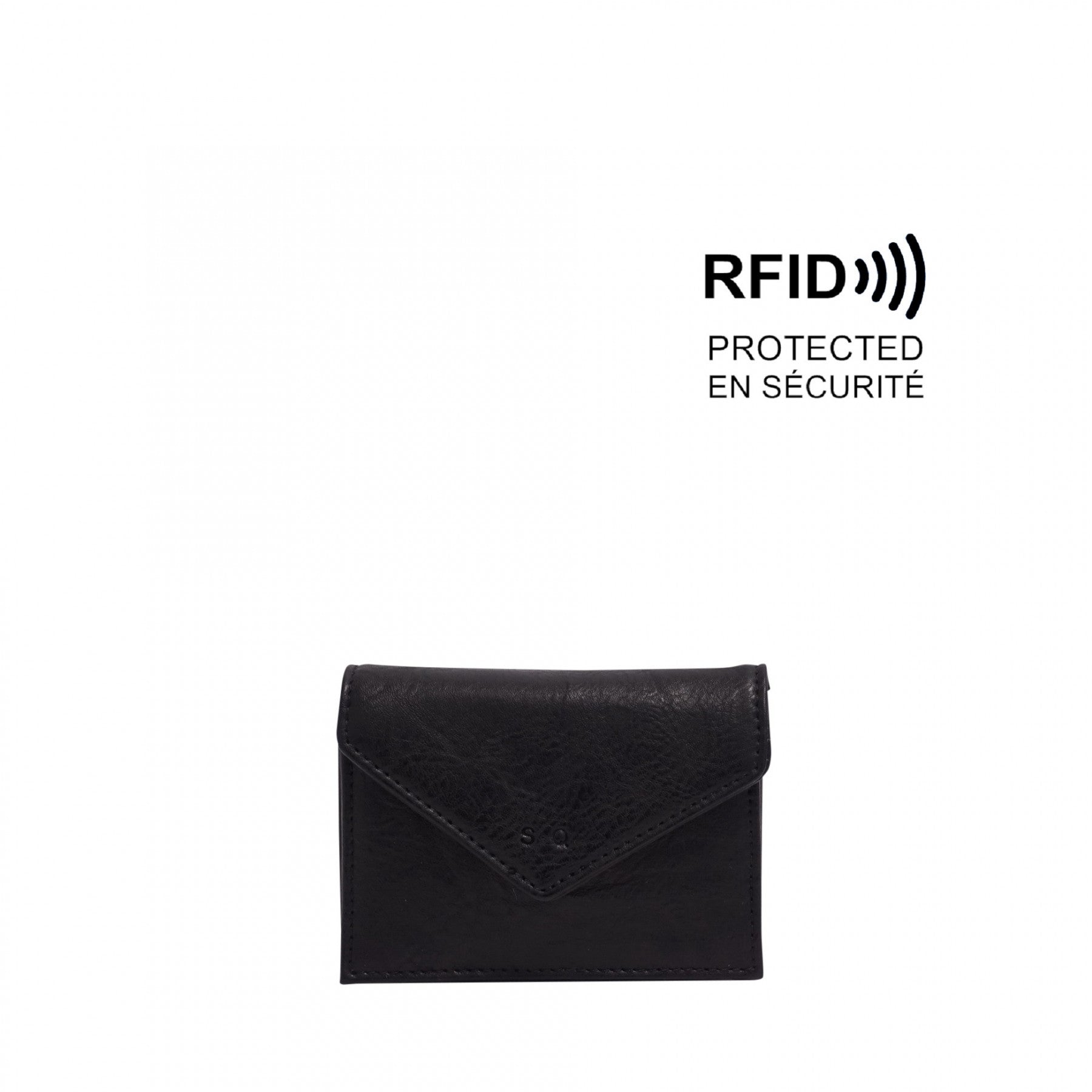 DEBBIE CARD CASE-Bags & Wallets-S-Q-BLACK-Coriander