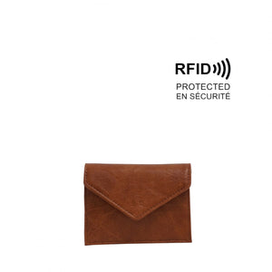 DEBBIE CARD CASE-Bags & Wallets-S-Q-CAMEL-Coriander