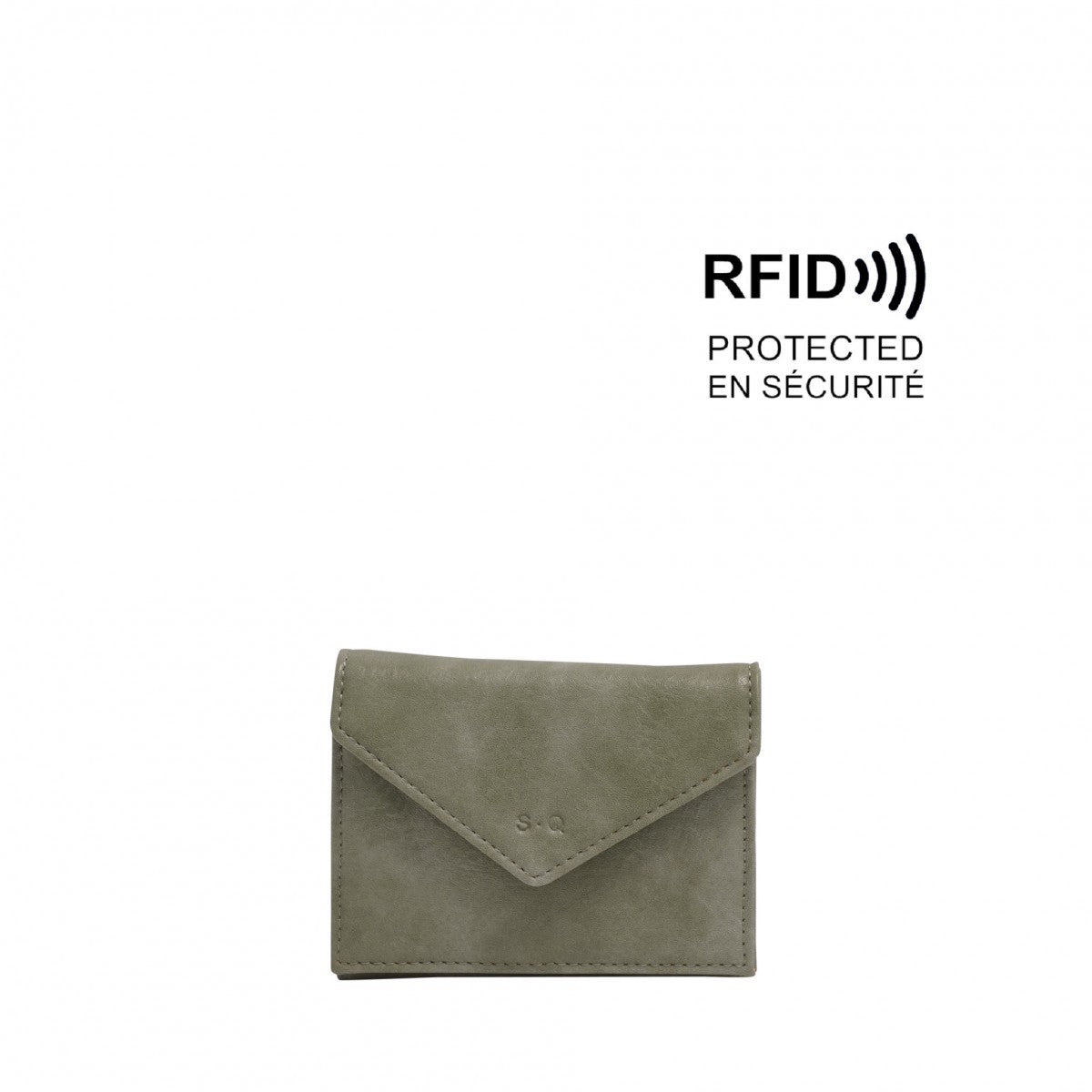 DEBBIE CARD CASE-Bags & Wallets-S-Q-MATCHA-Coriander