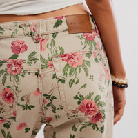 DEEP TRANCE PRINTED JEANS-Denim-FREE PEOPLE-26-WALLPAPER FLORAL-Coriander
